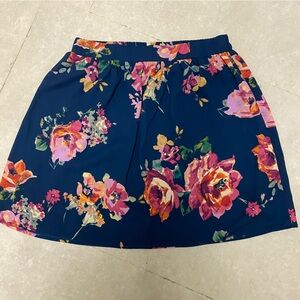 Francescas size medium floral skirt